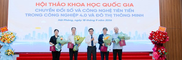 Chuyển đổi số và công nghệ tiên tiến: Những hướng nghiên cứu gắn với phát triển đô thị, công nghiệp Hải Phòng