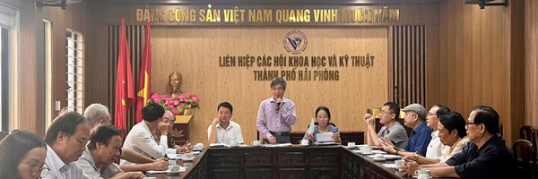 Liên hiệp Hội Hải Phòng tổ chức Hội nghị Ban Thường vụ quý III/2026